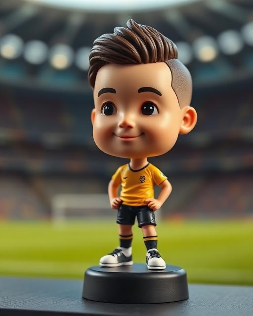 Bobblehead figurine style preview