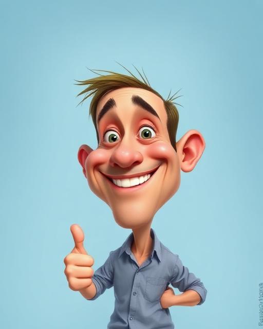 Caricature style preview
