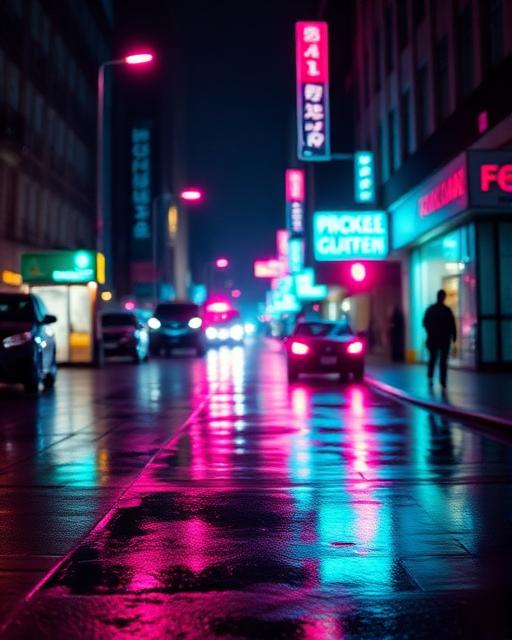 Cinematic night style preview