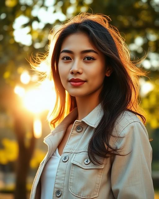 Sunflare portrait style preview