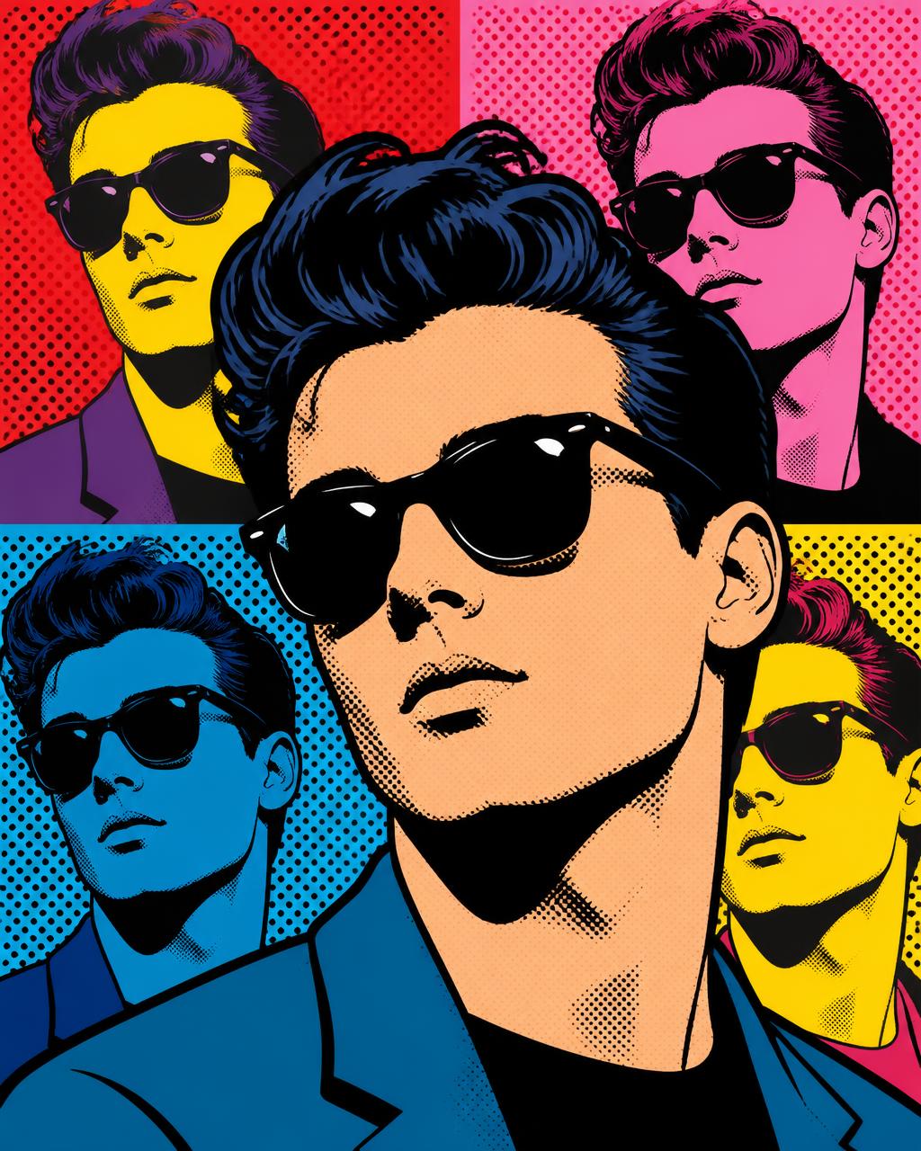 Pop art style preview